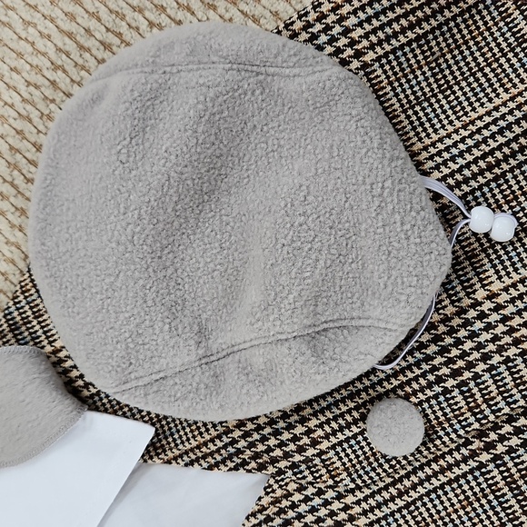 Stylish Dog Costume with Hat - Brown Plaid - Picture 2 of 6